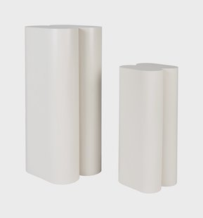 Zuiver Zuil 'Shade' Set van 2 stuks, kleur Beige