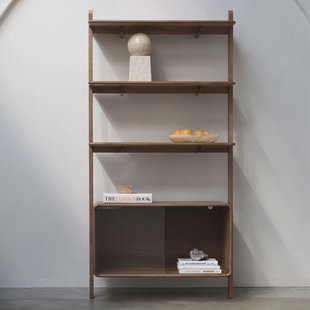 Zuiver Wandkast 'Rise' Walnoot, 180 x 90cm