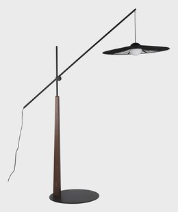 Zuiver Verstelbare Vloerlamp 'Belle' 200cm, kleur Zwart