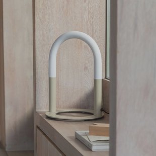 Zuiver Tafellamp 'Arch' 36cm, kleur Beige