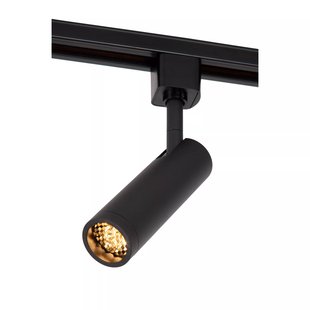 Lucide Track Grado Railspot - 1-fase Railsysteem - Ø 3,9 x 13,5 cm - zwart