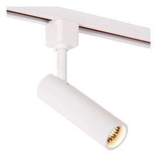 Lucide Track Grado Railspot - 1-fase Railsysteem - Ø 3,9 x 13,5 cm - wit