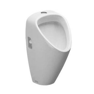 Laufen Caprino Plus urinoir 34x30.5x54cm boveninlaat zonder vlieg keramiek wit h8420620000001