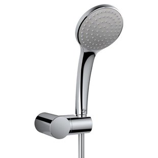 Ideal Standard Idealrain badset: doucheslang 125cm handdouche 100mm 1 stand en verstelbare handdouchehouder chroom B9451AA