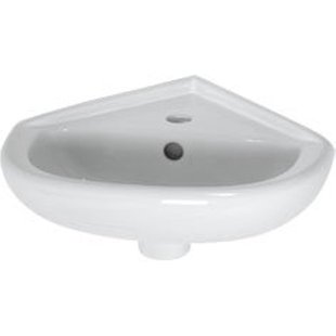 Jika Euroline hoekfontein 44.5x42.5cm wit h8166120001041