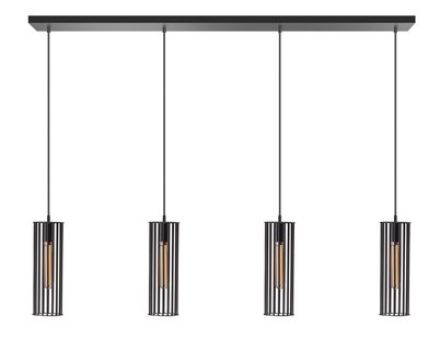 ETH Birdy - hanglamp - 120 x 9,6 x 200 cm - zwart