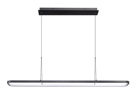 ETH Avenue - hanglamp - 120 x 20 x 200 cm - 36W LED incl. - zwart