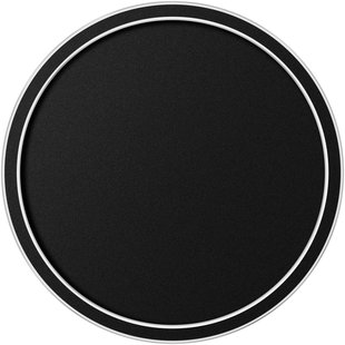 ETH Loïs - plafondlamp - Ø 40 x 5 cm - 3 stappen dimmer - 20W LED incl. -  IP44 - zwart