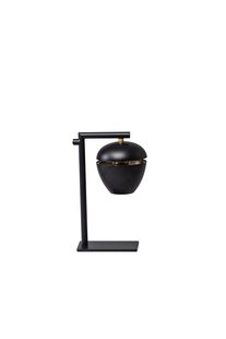 ETH Claire - tafellamp - Ø 15 x 33 cm - zwart en messing