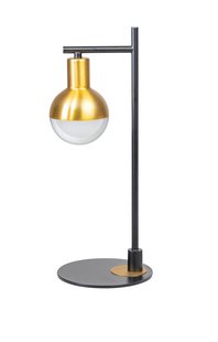 ETH Drop - tafellamp - Ø 10 x 41,5 cm - zwart en goud