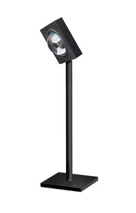 ETH Jake - tafellamp - 12 x 12 x 30 cm - 3 stappen dimbaar - 10W LED incl. - zwart