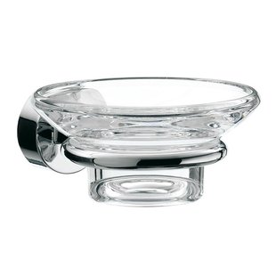 Emco Rondo 2 zeephouder met zeepschaal chroom 453000100