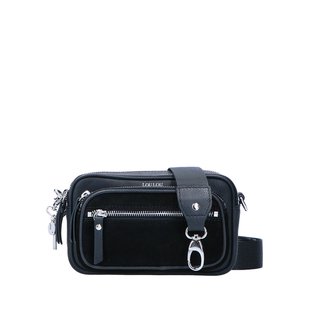 LouLou Essentiels Crossbodytas  Dames Zwart - Leer