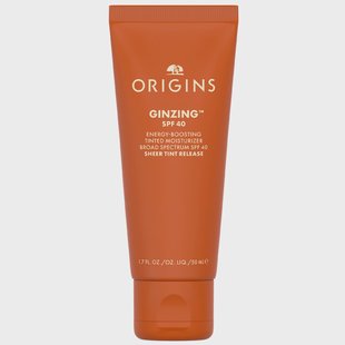 Origins GinZing SPF 40 Energy-Boosting Tinted Moisturizing Face Cream (50 ml)