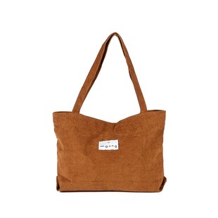 Monnq Shopper  Dames Bruin - Corduroy