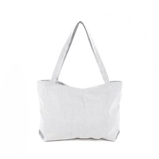 Monnq Shopper  Dames Wit - Corduroy