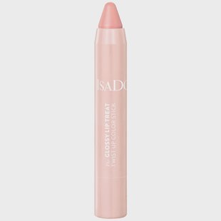 IsaDora The Glossy Lip Treat Twist Up Color Stick 00 Clear Nude (3,3 g)