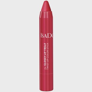 IsaDora The Glossy Lip Treat Twist Up Color Stick 12 Rhubarb Red (3,3 g)