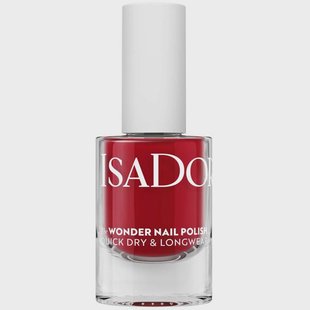 IsaDora The Wonder Nail Polish Quick Dry And Longwear 163 Summer Red