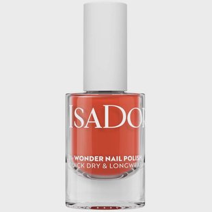 IsaDora The Wonder Nail Polish Quick Dry And Longwear 169 Fire Orange