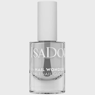 IsaDora The Nail Wonder 3 in 1 Nail Polish 01 Clear 3-in-1 (5 ml)