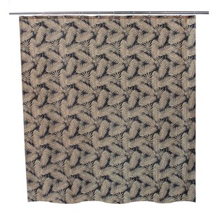 Allibert Douchegordijn Oural Zwart Polyester 180x200cm