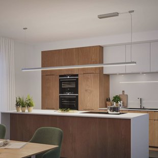 Paulmann voedingskabel Linion, grijs, lengte 175 cm, textiel