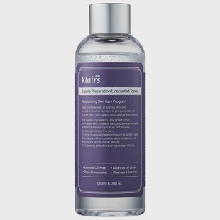 Klairs Supple Preparation Unscented Toner (180ml)