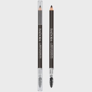 IsaDora The Brow Powder Pen, Shapes, Defines & Fills 01 Black