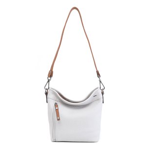 Berba Leren schoudertas Chamonix 125-052-05 Pebble