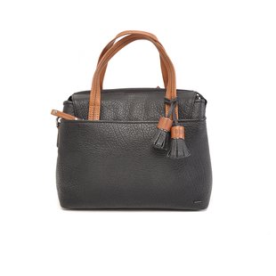 Berba Leren handtas Chamonix 125-199-00 Zwart