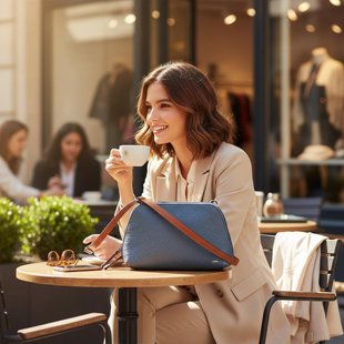 Berba Leren crossbody-tas Chamonix 125-220-88 Capri