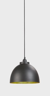 Light & Living Hanglamp 'Kylie' 30cm, kleur zwart / goud