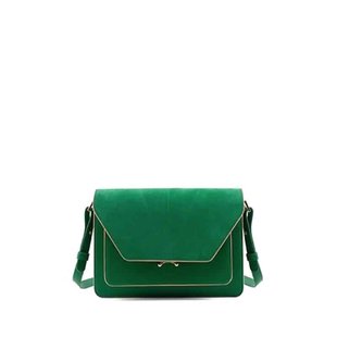The Sticky Sis Club Crossbodytas  Dames Groen - Suede