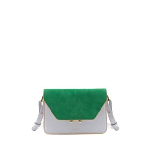 The Sticky Sis Club Crossbodytas  Dames Blauw - Suede