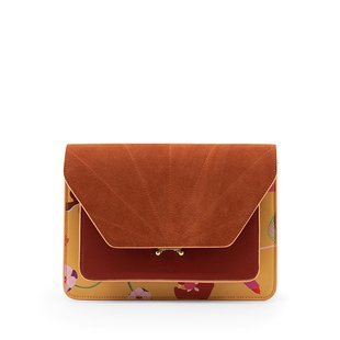 Sticky Lemon Crossbodytas  Dames Oranje - Suede