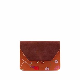 Sticky Lemon Crossbodytas  Dames Oranje - Suede