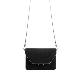 The Sticky Sis Club Crossbodytas  Dames Zwart - Vegan leer