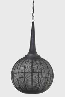 Light & Living Hanglamp 'Adrienne' Ø57x112 cm, zwart