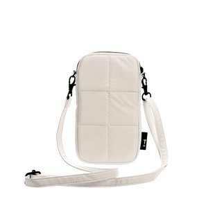 Tinne + Mia Luce puffy phone pouch white