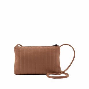 Monk & Anna Schoudertas Dames Bruin