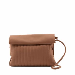 Monk & Anna Schoudertas Dames Bruin