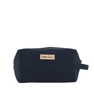 Monk & Anna Toiletry Bag Linnen Midnight