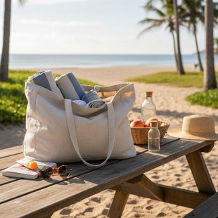 Monk & Anna Handtas Dames Zand