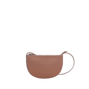 Monk & Anna Farou half moon bag | clay