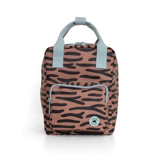 Studio Ditte Backpack Small Tiger Stripes Brown