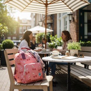 Studio Ditte Small Backpack Cherries Pink