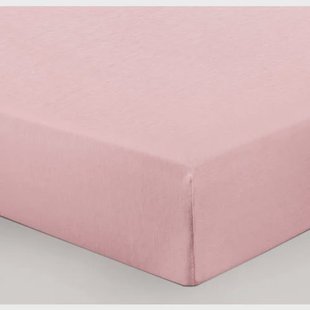 NOUS Kids jersey kinderhoeslaken (150x70 cm) - lichtroze