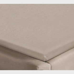 NOUS Living jersey hoeslaken topmatras - beige