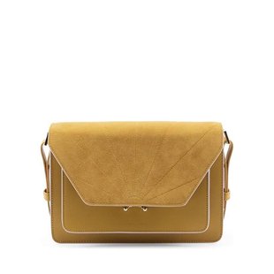 The Sticky Sis Club Crossbodytas  Dames Geel - Vegan leer